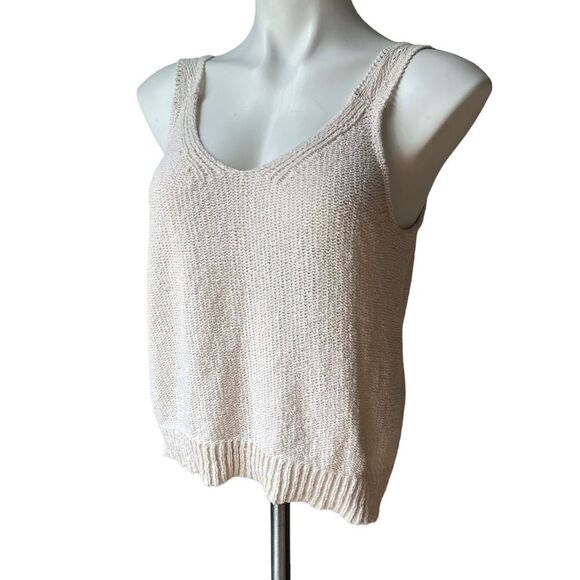 Madewell Crochet-Strap Sweater Tank, Sz M - Picture 6 of 13